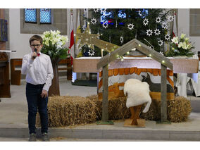 Kinderchristmette mit Krippenspiel (© Karl-Franz Thiede)